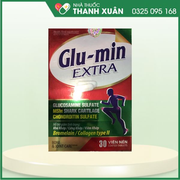 Glu-min Extra - Bổ sung dưỡng chất cho khớp